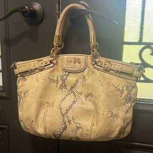 Rare! Final Sale! Coach Python Purse